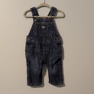 OshKosh B'gosh Dark Blue Denim Overalls for Kids